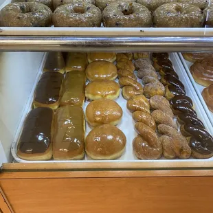 a variety of donuts