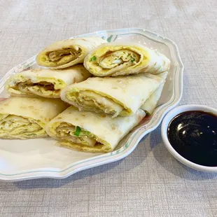 Green Onion Pancake with Eggs
