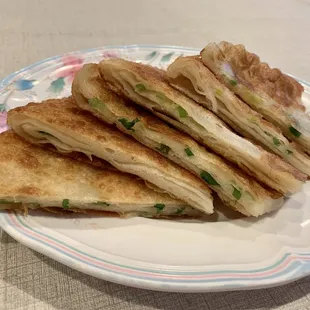 Multi-Layer Green Onion Pancake