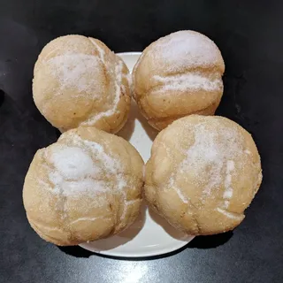 Steamed red bean paste buns (hand-made)(6)