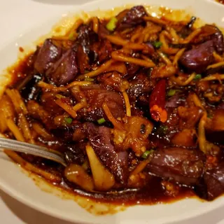 Sauteed Eggplant in Garlic Sauce