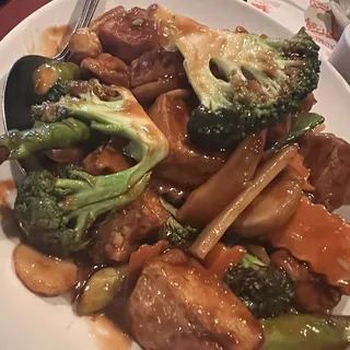 Bean Curd with Mixed Vegetables