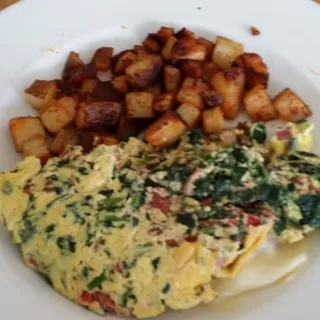 Spinach Omelette