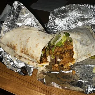 24. Chicken Shawerma Wrap