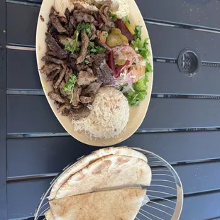 36. Lamb Shawerma Plate