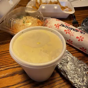 Chicken Lemon Rice Soup