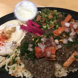 Kafta Kabob Plate
