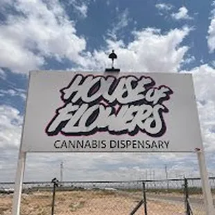 Store front sign outside