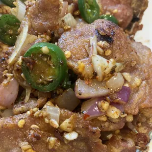 Spicy Salt And Pepper Pork chops
