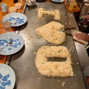 My favorite fried rice!  I always get double fried rice!