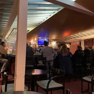 Bar next door while you wait to be seated