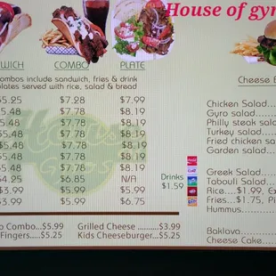 House of gyros (615)889-0140 561 Stewart&apos;s ferry pike Nashville, TN 37214 Mon-fir 11-8 p.m Sat.11-7 p.m