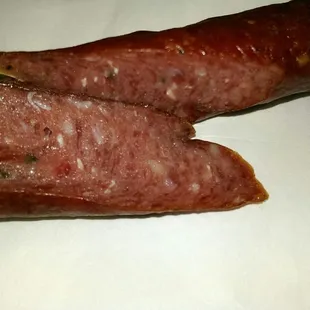 The mild meat stick.