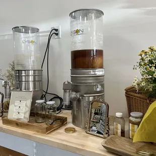 Honey straight from their hives