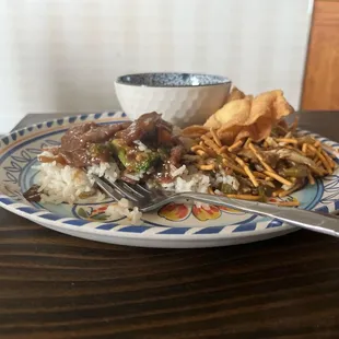 Beef n Broccoli  Chicken Chow Mein