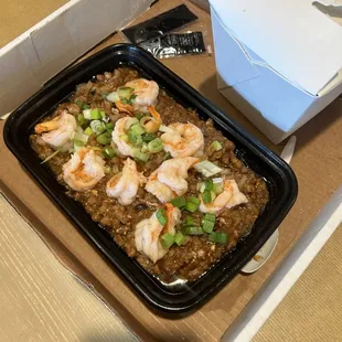 Shrimp w/ lobster sauce