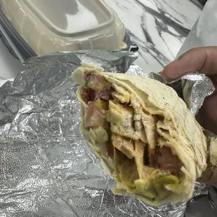 Chicken Shawarma Sandwich