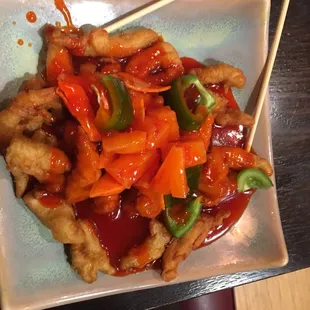 Sweet and Sour Chicken :)