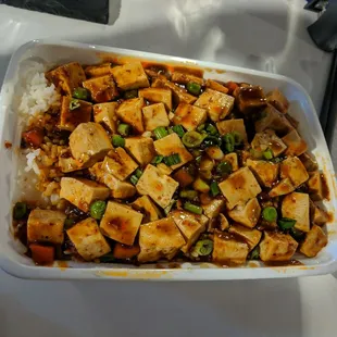 Vegetarian Mapo Tofu