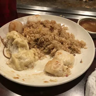 Hibachi Scallops