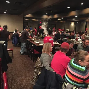 A packed house at house of Japan