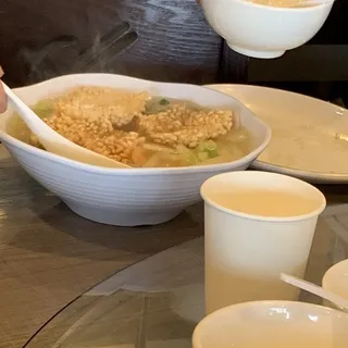 Sizzling Rice Soup