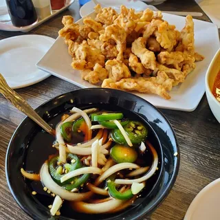 Crispy Chicken with Special Sauce