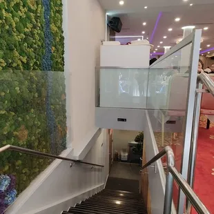 Going downstairs