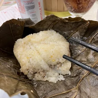 Sticky Rice in Lotus Leaf