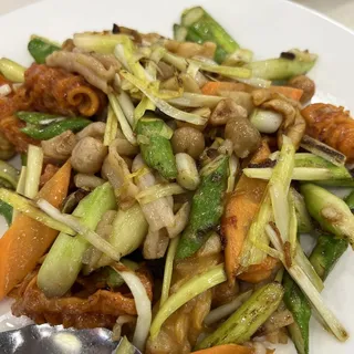 29. Seasoned Squid and Cashew Nuts