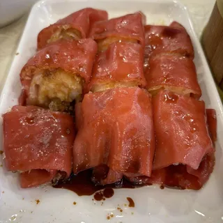 39. Steamed Rice Roll with Beef