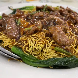 Beef Pan Fried Noodle
