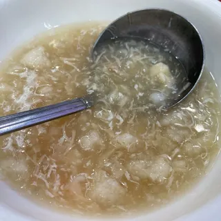 33. Fish Maw Soup with Crab Meat