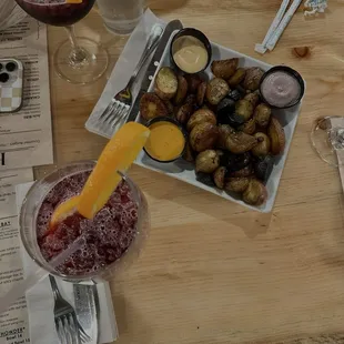 Large potatoes  Sangria