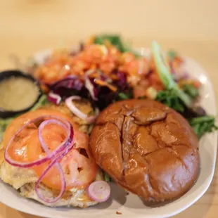 a plate of food