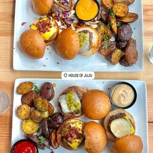 Slider sampler / potatoes