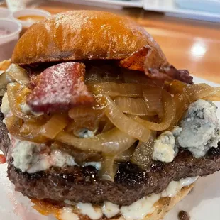 Bleu Cheese Burgers