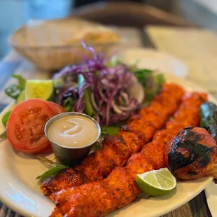 Chicken Koobideh/ I skipped the rice for an extra salad