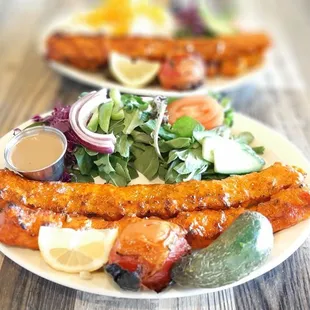 Chicken Koobideh with salad
