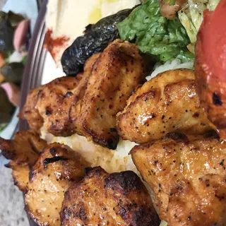 Chicken Kabob Plate