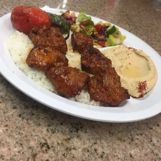 Beef Kabob Plate