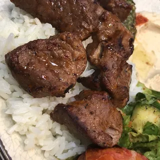 Lamb Kabob Plate