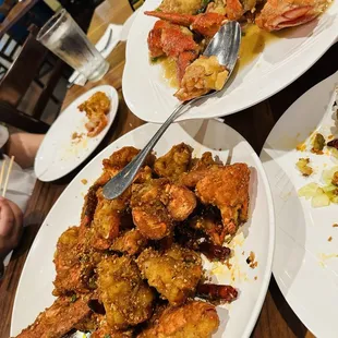 Our three lobsters yum