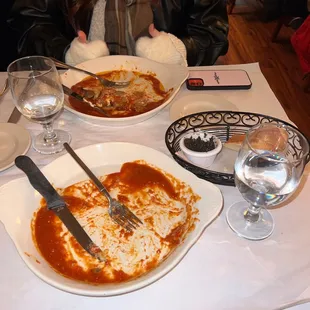 Nothing because we tore it up