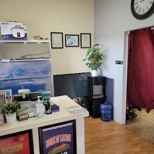 interior, sushi and sashimi