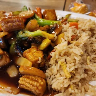 Scheuzan sauce Tofu.