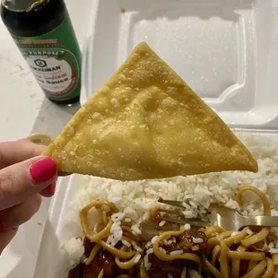 Best crab Rangoon