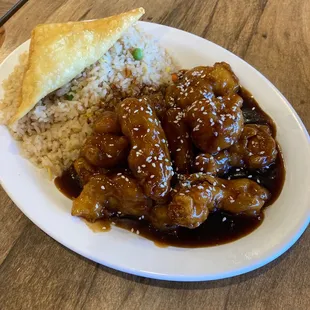 Sesame chicken