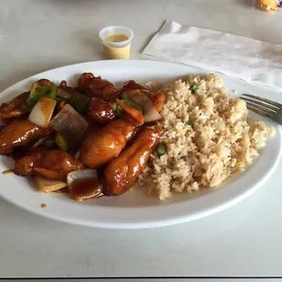 Orange chicken!!