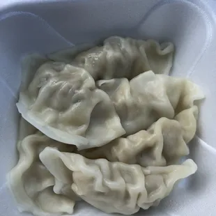 Steamed dumplings
